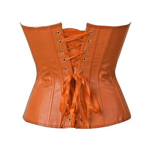 Corset en cuir écologique de haute qualité, best-seller, à prix raisonnable, pour un maintien ferme, idéal pour un usage quotidien, serre-taille pour femmes - Product Image 3