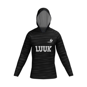 Custom Printed Breathable Men's Hooded Basketball Shooter <b>Shirt</b> Custom Front Team Logo Moisture Wicking Quick Dry Plus Size - Product Image 1