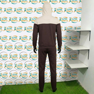 Survêtement léger 100 % coton coupe classique pour homme, tendance, haute qualité, décontracté pour l'hiver, motif uni, vente en gros - Product Image 3