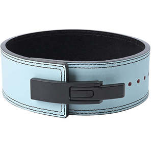 <b>Drop</b> Ship Fitness <b>Back</b> Support Squat Lever Weightlifting Weight Custom Logo Anime Leather Lifting Powerlifting Gym Belt for Men - Product Image 4