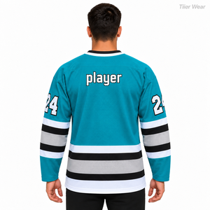 Jersey de Hockey sobre Hielo Premium Personalizado, Uniforme de Hockey, Camiseta Deportiva, Ropa Deportiva Personalizada para Liga - Product Image 4