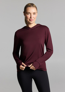 Sweat à capuche décontracté pour femme avec grande poche, manches longues et couleur unie pour l'automne, l'hiver et le printemps - Product Image 2