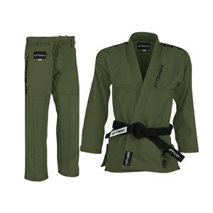 Kimono de Artes Marciales para Hombre, Color Verde Oliva, de Alta Calidad, Ligero, Duradero, Mezcla de Algodón, Transpirable, de Secado Rápido, con Logotipo Personalizado - Product Image 5