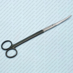 Tijeras de disección Metzenbaum Supercut Premium de 9 pulgadas, curvas, de acero inoxidable, para quirófano, fabricante OEM. - Product Image 2