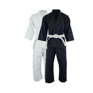 Uniforme de Artes Marciales Mixtas Transpirable, de Secado Rápido y Duradero, 220g, Mezcla de Poliéster/Algodón, con Logotipo Personalizado en la Parte Delantera/Trasera, Unisex - Product Image 3