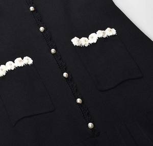 Vibrante Vestido Polo para Mujer - Diseño Deportivo con Rayas en Contraste - Uniforme de Verano para Dama en Algodón Piqué Transpirable - Product Image 2