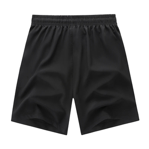 Shorts de course et de fitness pour hommes, de qualité supérieure, personnalisés, taille élastique, motif uni, style décontracté, fabriqués au Pakistan - Product Image 2