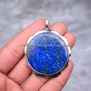 Collier Pendentif Lapis Lazuli Bijoux Lapis Bijoux Pierres Précieuses Lapis Lazuli Pierre de Guérison Pendentif Bleu Collier Lapis Pierre Bleue - Product Image 1