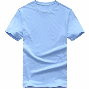 เสื้อยืดแขนสั้น คอโอ ผ้าฝ้าย 100% ทรงปกติ สวมใส่สบาย สีพื้น ผ้าเจอร์ซีย์ทอ - Product Image 2