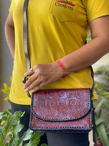 Buffalo Leather Handmade Tooled <b>Bags</b> Handbag Vintage <b>Sling</b> <b>Bags</b> Women Leather <b>Bags</b> - Product Image 4