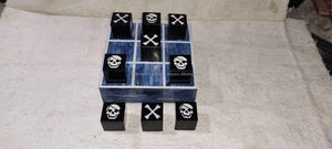 เคสสำหรับเด็กเล่นเกมสำหรับการเดินทางสีสันสดใสแบบฝังกระดูกสำหรับเด็กดีไซน์ตามสั่ง - Product Image 3