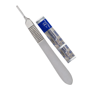 Pack de 5 instruments manuels de débridement des plaies, Lames de scalpel GRATUITES, Kit d'instruments chirurgicaux de podologie en acier inoxydable, Réutilisable et autoclavable - Product Image 3