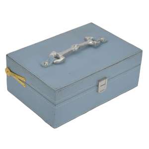 Customizable Gift Box Silver Horse Bit Handle Handmade Leather Storage Boxes & <b>Bins</b> Custom Logo & Design Customer's Size - Product Image 2