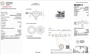 Diamante cultivado en laboratorio de forma redonda VVS Clarity GH Color IGI Diamante suelto certificado para la fabricación de joyas - Product Image 3
