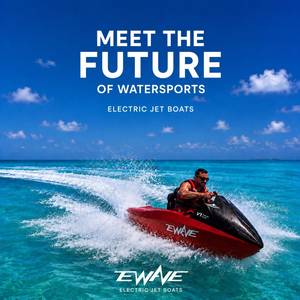 Moto Acuática Eléctrica EWAVE V1, Jet Ski/Jetboat de 2 Plazas, 24 kW, 60 km/h, 230 cm, Material LLDPE, PWC para Deportes Acuáticos - Product Image 6