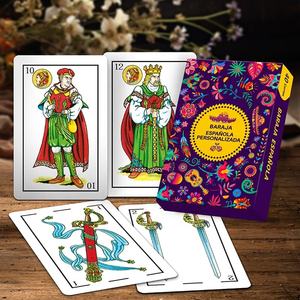Naipes Españoles Personalizados - Papel de 310 g/m², 40/50 Cartas por Baraja, Uso Familiar, Acabado Liso, Caja Individual - Product Image 3