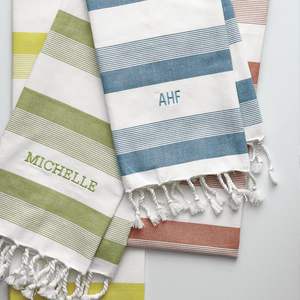 Manta Decorativa Tejida 100% Algodón con Borlas, Manta Boho para Sofá con Flecos - Product Image 5