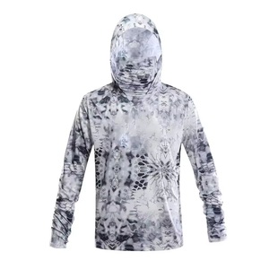 Sweat-shirts de pêche professionnels imprimés 100 % polyester, séchage rapide, respirants, écologiques, UPF 50 pour les longues journées de pêche – Nouveauté ! - Product Image 4