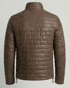 Vêtements d'hiver en cuir véritable, lourdement isolés, conçus pour les basses températures, assurant confort et durabilité à long terme. - Product Image 2