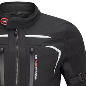 Chaqueta de Motocicleta Ligera y Transpirable para Hombre, para Todas las Estaciones, con Protección de Nivel 2 CE, Resistente al Viento e Impermeable, Tallas Grandes - Product Image 6