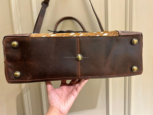 กระเป๋าแฟชั่นสไตล์ตะวันตกสำหรับผู้หญิง, กระเป๋าหนังเครื่องมือสำหรับผู้หญิงกระเป๋าทรงโท้ทแบบซ่อนหนังแท้กระเป๋าชอปปิง - Product Image 4