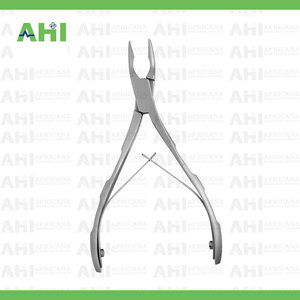 Rongeur à os en acier inoxydable, instrument chirurgical orthopédique et dentaire, forceps pour usage hospitalier et clinique - Product Image 4