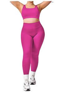 Conjunto Deportivo para Mujer, Talla Grande, Ropa de Yoga, Leggings, Chaqueta, Ropa Deportiva, Shorts de Gimnasio, Conjunto de Yoga para Entrenamiento - Product Image 6