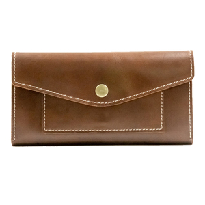 Women's Luxury Fashion Long <b>Card</b> <b>Holder</b> <b>Wallet</b> Genuine Leather Zipper Closure Waterproof RFID Blocking Minimalist Linen - Product Image 5