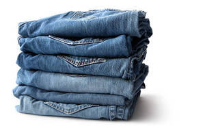 Custom Lightweight Eco-Friendly Windproof Anti-Pilling Casual Denim Sweatjeans Men's 100% Cotton Fabric Breathable Comfortable - Product Image 3