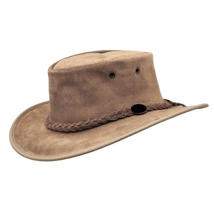 Chapeau à large bord en laine marron, chapeau de cowboy unisexe pour adulte, chapeau de voyage décontracté pour l'extérieur, chapeau de cyclisme quatre saisons - Product Image 4