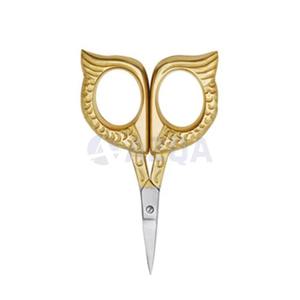 กรรไกรตัดด้ายปักลายอุตสาหกรรม เกลียวขวา สีทองครึ่งหนึ่ง สำหรับงานฝีมือ ขอบเรียบ - Product Image 6