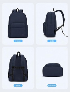 School <b>Backpack</b> with Water <b>Drawstring</b> Pocket Water-resistant Custom OEM Vietnam with Shock-absorbing Lining - Product Image 2