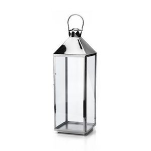 Faroles de Vela de Acero Inoxidable Hechos a Mano con Vidrio Transparente para Decoración del Hogar, Faroles de Mesa y de Piso - Product Image 3