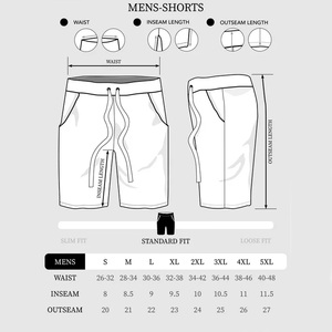 Shorts de jogging en coton personnalisés, en molleton bouclette, fabriqués au Pakistan, OEM, exportation mondiale, marchés de distribution - Product Image 6