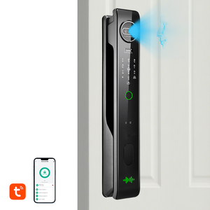 Gold Lieferant Tuya Türschloss Video <span class=keywords><strong>Intercom</strong></span> mit Kamera Smart Lock Intelligente 3D-Gesichtserkennung - Product Image 1