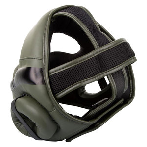 Premium New Boxing Head Guard Wholesale Custom Logo Unisex Youth Adult High Quality Leather Breathable Headgear Sale - Product Image 3