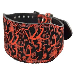 Venta al por mayor 3D impreso cinturón de cuero levantamiento de pesas cuero personalizado Anime 7mm Powerlifting cintura soporte gimnasio cinturón con hebilla de acero - Product Image 6