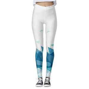 High-Waist Printed <b>Yoga</b> Leggings Workout Fitness <b>Tights</b> Breathable Stretch Compression Gym <b>Pants</b> for Women OEM ODM - Product Image 5