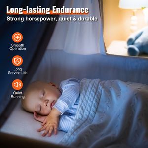 Motor de Ventilador de Condensador OEM Estándar Mejorado de 1/5 HP, 208-230V, 825 RPM, Reversible, 5KCP39GFS166S 3S003 para Sistemas HVAC - Product Image 2