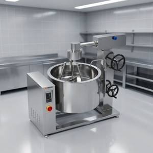 Chaudière à vapeur rotative à induction Amicook 380V/440V, modèle professionnel pour la cuisson de viandes, équipement de restauration, usage intensif - Product Image 4