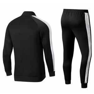 Conjunto Deportivo para Hombre en Verde Neón y Negro, Chaqueta con Cierre Completo y Pantalones a Juego, Estilo Deportivo Casual Urbano, Ligero para Invierno - Product Image 6