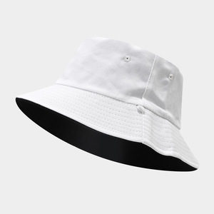 Wholesale Plain High Quality <b>Reversible</b> Unisex Cotton XXL <b>Bucket</b> <b>Hat</b> - Product Image 1