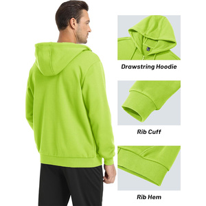 Hoodies for Men Knitted 100% Cotton Fall Fashion 2025 Trendy Long Sleeve Winter - Product Image 3