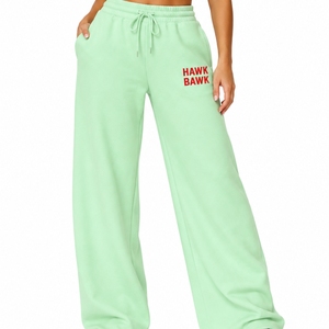 Pantalones Deportivos Anchos para Mujer, Cómodos, para Actividades al Aire Libre, Estilo Informal de Fin de Semana, para Uso Diario, Estilo Relajado - Product Image 1