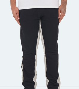Wholesale Custom Lightweight Cotton Casual Eco-Friendly Casual Pants <b>Jogger</b> <b>Stacked</b> Wide Leg Pants Vintage Flare Men's - Product Image 5