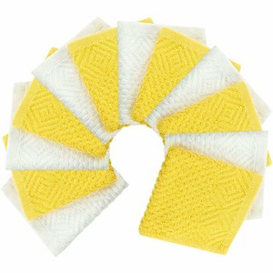 Serviettes de cuisine en microfibre de coton blanches et d'une autre couleur, durables, personnalisables, à séchage rapide, pour hôtels et cuisines - Product Image 6