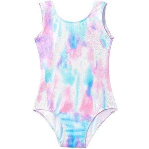 Combinaison une pièce tie-dye pour femme, sans manches, col rond, tricot extensible, débardeur, tenue d'été - Product Image 1