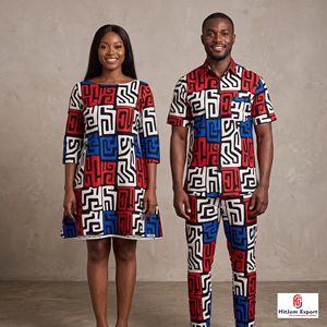 Premium African Wax Print Cotton Fabric OEM ODM Custom Textile Manufacturer Wholesale Export Supplier Customized Fabric Products - Product Image 6