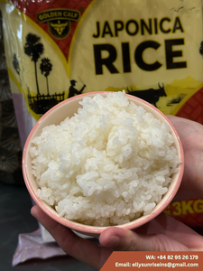 ข้าวสารซันไรส์ไวท์เม็ดกลาง ข้าวญี่ปุ่น (คุณเอลลี่-+84 829 526 179) ผลผลิตปี 2026 บริสุทธิ์ 100% เนื้อเหนียว คงความสดได้นาน 24 เดือน - Product Image 2