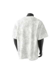 Camiseta Premium Personalizada con Estampado DTG, Estilo Oversize, Lavado Ácido, Efecto Desgastado, Corte Cuadrado, con Hombros Únicos, Precio Económico, OEM - Product Image 2